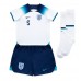 Fotballdrakt Barn England John Stones #5 Hjemmedraktsett VM 2022 Kortermet (+ Korte bukser)
